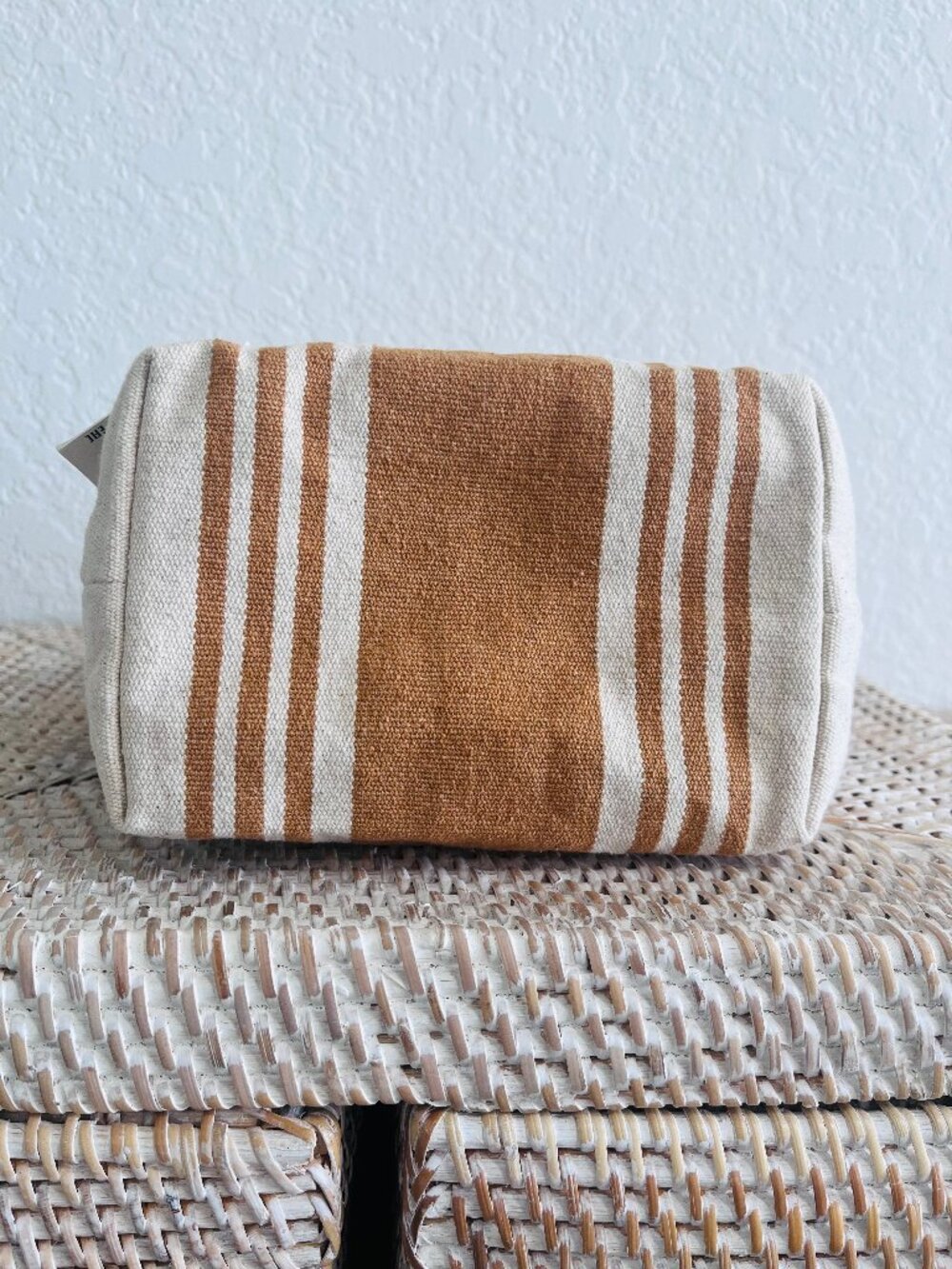 LOT OF TWO!! Zara Mini Totes Crossbody Handbags Cotton Fabric/Vegan - Picture 12 of 16